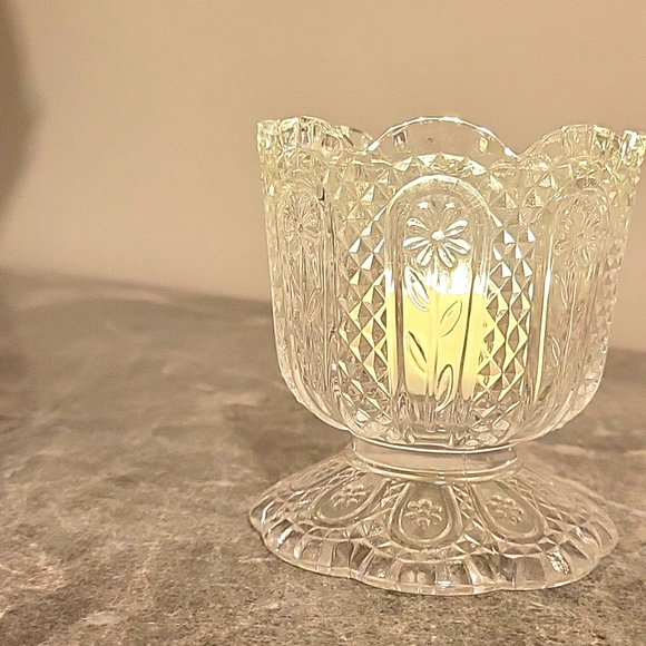 VINTAGE AVON FOSTORIA CLEAR GLASS - Picture 9 of 9